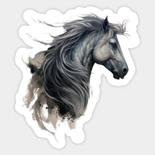 Regal Stallion Sticker